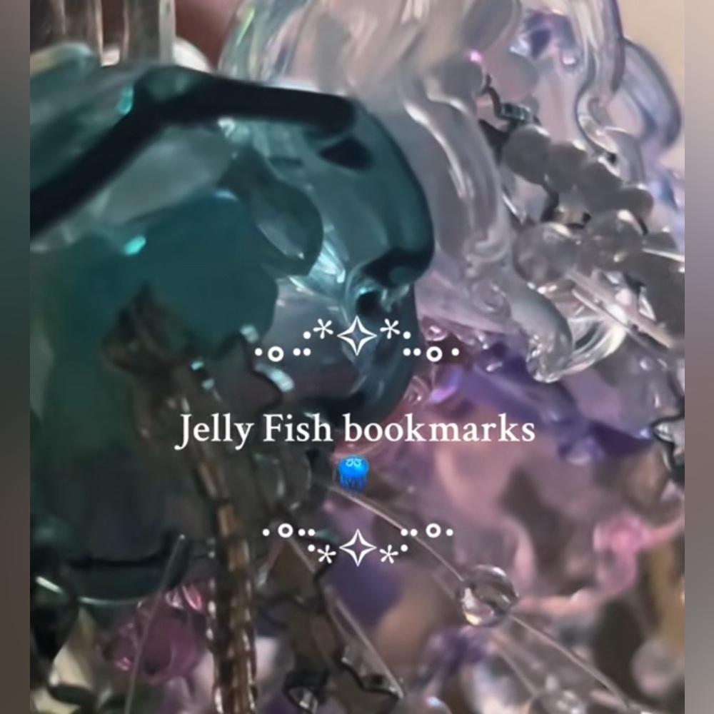 Jellyfish Bookmarks - Blue and Purple